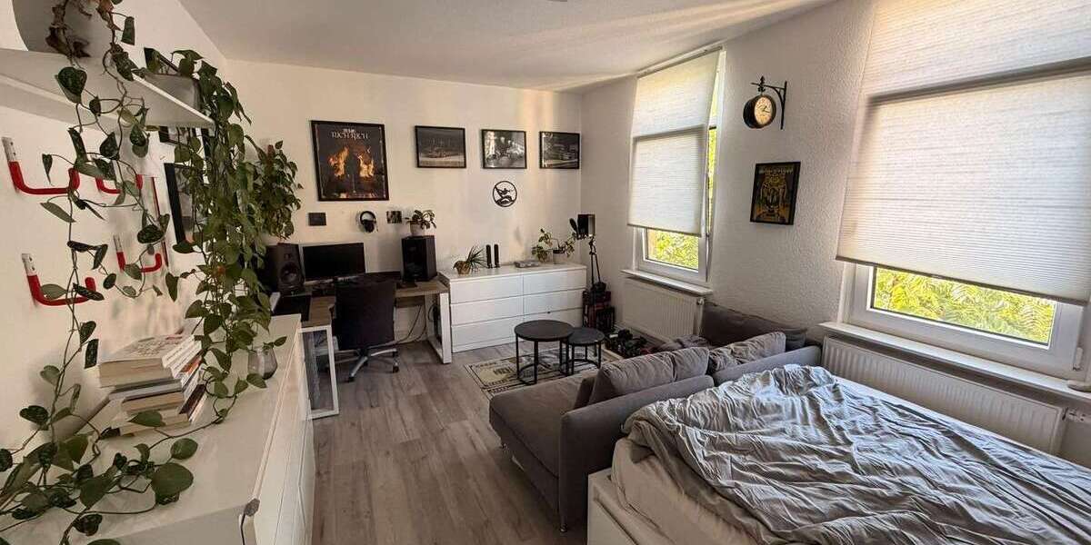 Etagenwohnung Braunschweig Nordstadt - 1 Zimmer, 38 m&sup2;, 410&euro; | Angebot:27287896