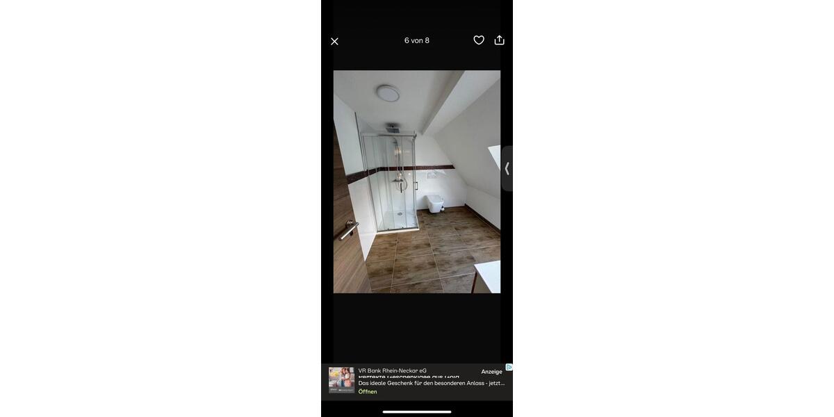 Dachgeschoßwohnung Eschelbronn - 2.5 Zimmer, 900&euro; | Angebot:23665698