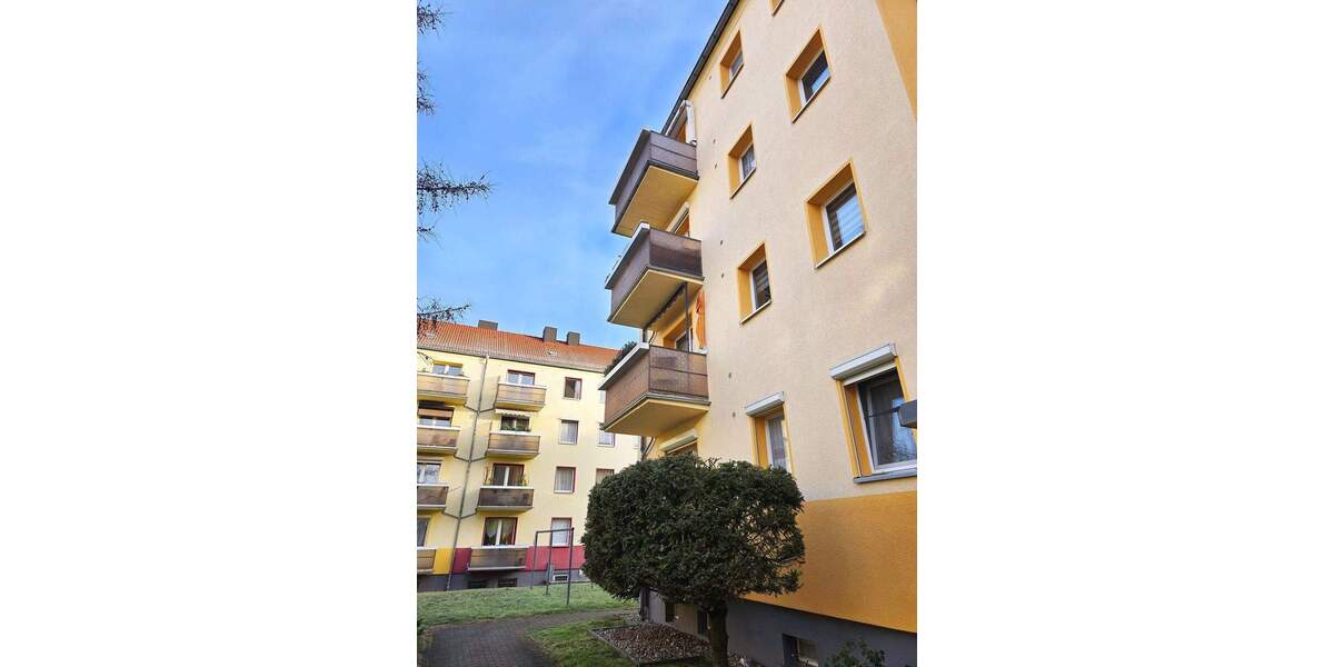 Nagelneue Küche: 2-Zimmer-Wohnung mit Balkon 2 zimmer