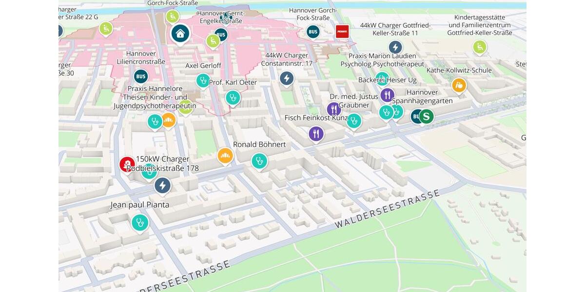 Erdgeschoßwohnung Hannover Vahrenwald-List - 3 Zimmer, 102 m&sup2;, 1.498&euro; | Angebot:26001578