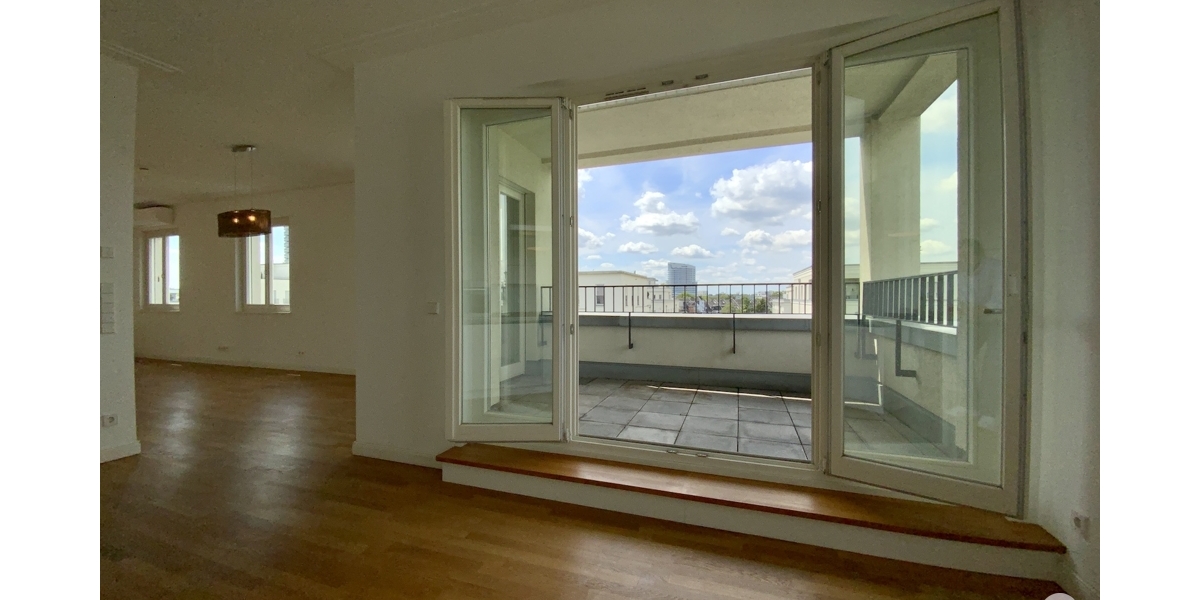 Wohnen in hochwertigem Ambiente mit internationalem Flair. Luxus-Penthouse Heinrich-Heine-Gärten - Einfamilienhaus Düsseldorf Heerdt | Angebot:26748838