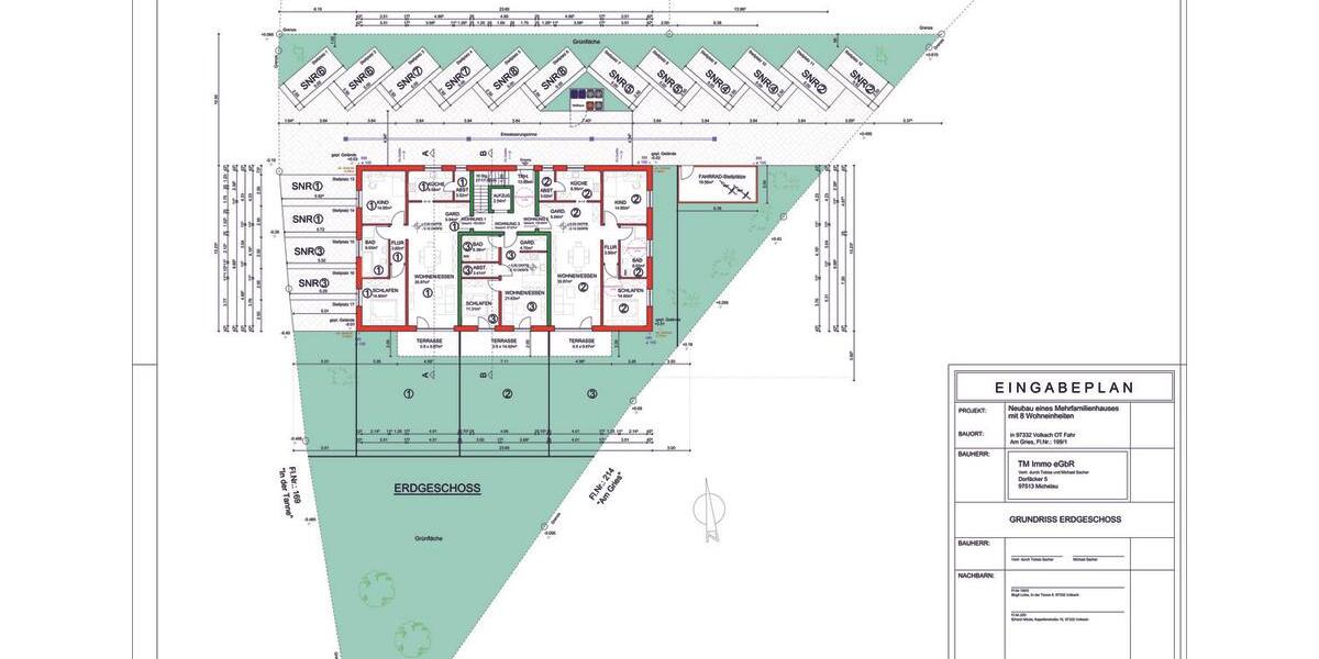 Erdgeschoßwohnung Volkach - 2 Zimmer, 48 m&sup2;, 550&euro; | Angebot:24626232