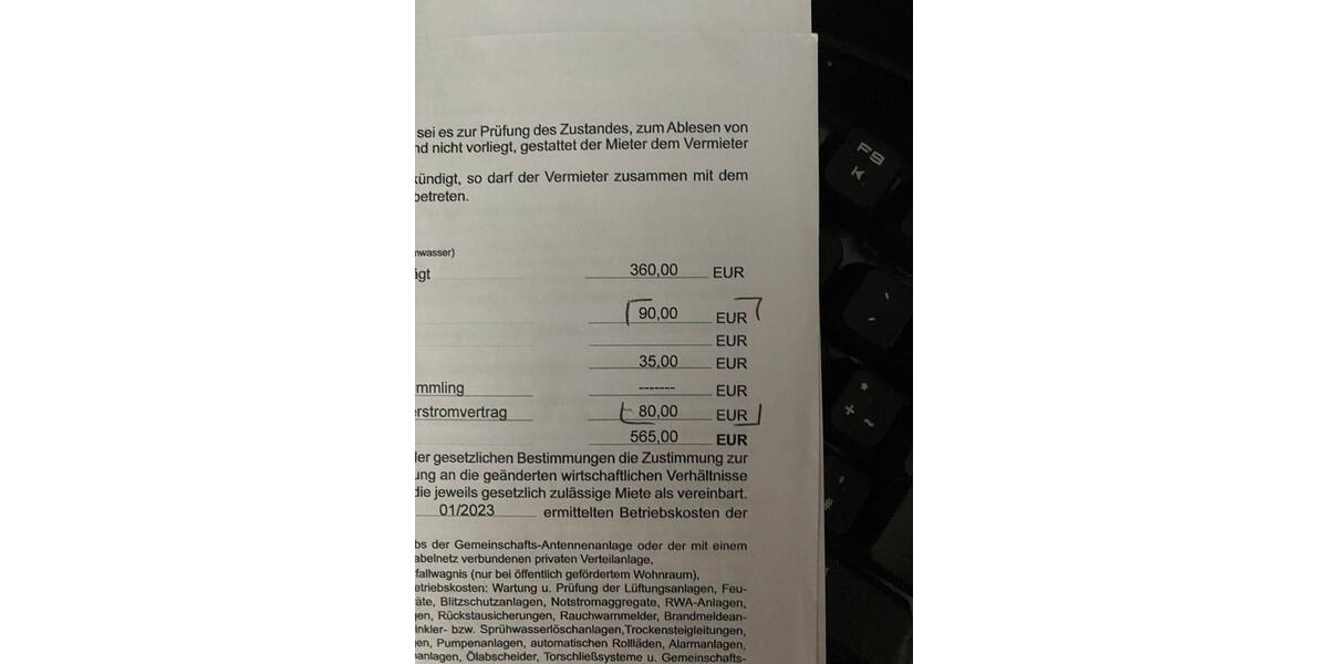 Etagenwohnung Papenburg - 2 Zimmer, 60 m&sup2;, 565&euro; | Angebot:26611296