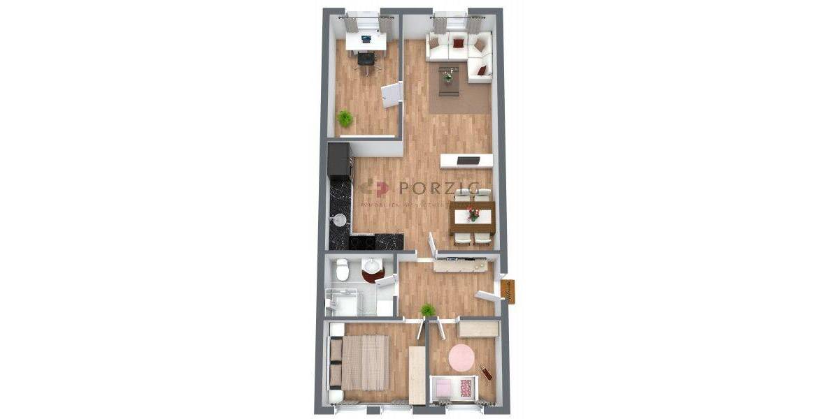 Etagenwohnung Tessin - 4 Zimmer, 92 m&sup2;, 1.020&euro; | Angebot:26929749
