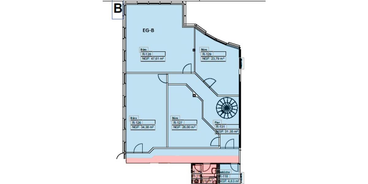 Barrierefreie Büroeinheit in Erfurt-Marbach zimmer