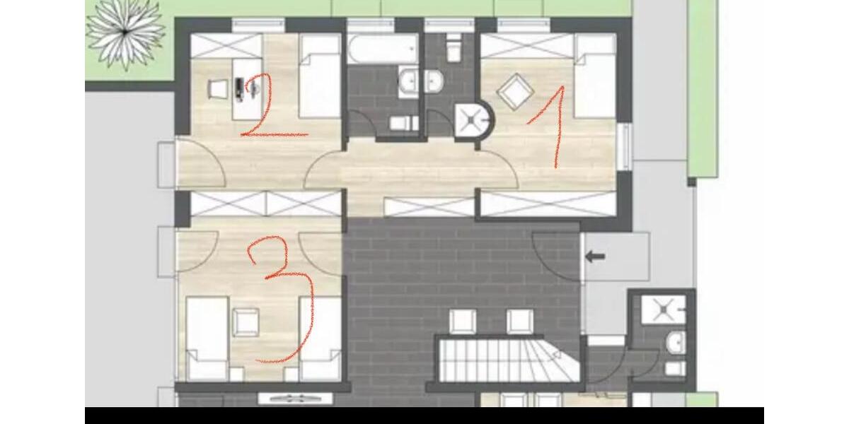 Schönes Zimmer (1) in der Nähe HNU, Baggersee 1 zimmer