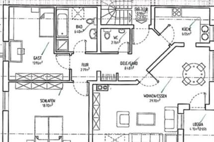 Wohnung Albisheim (Pfrimm) - 3 Zimmer, 92 m&sup2;, 1.300&euro; | Angebot:25982058