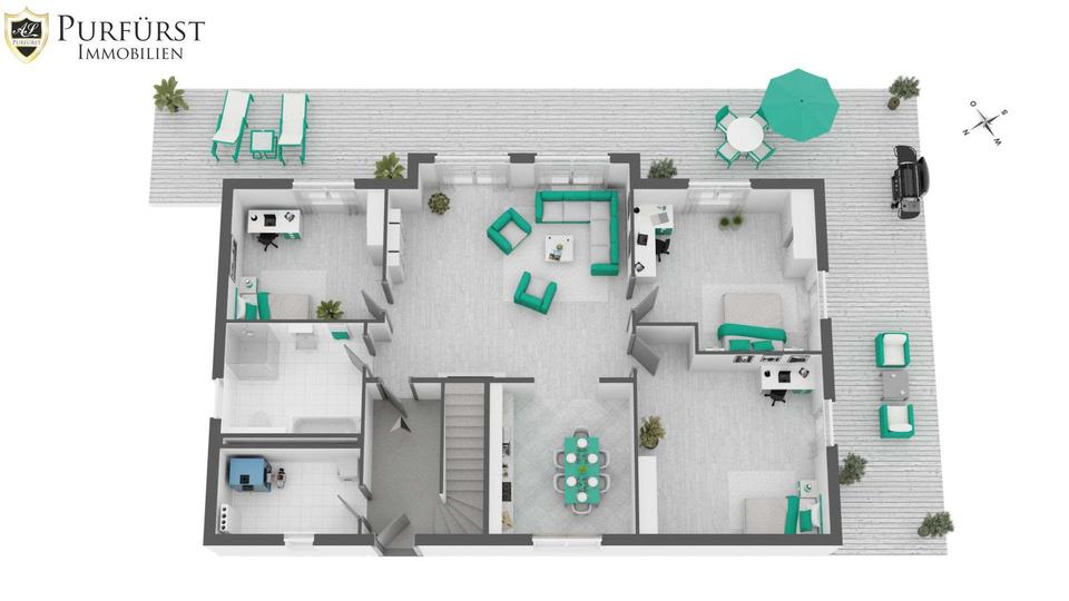 Etagenwohnung Wandlitz - 4 Zimmer, 100 m&sup2;, 1.790&euro; | Angebot:24658097