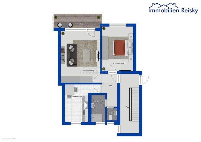 Etagenwohnung Überlingen - 2 Zimmer, 65 m&sup2;, 970&euro; | Angebot:25693060