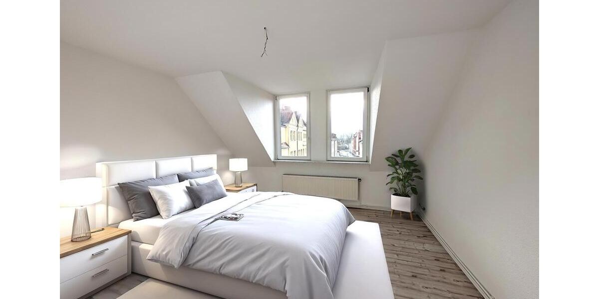 Dachgeschoßwohnung Brandenburg an der Havel Bahnhofsvorstadt - 1 Zimmer, 37 m&sup2;, 442&euro; | Angebot:26446228