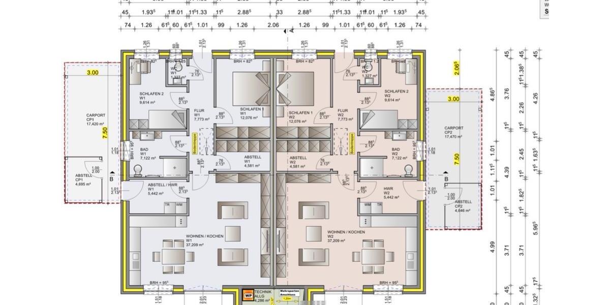 Erdgeschoßwohnung Barßel - 3 Zimmer, 86 m&sup2;, 990&euro; | Angebot:24695878