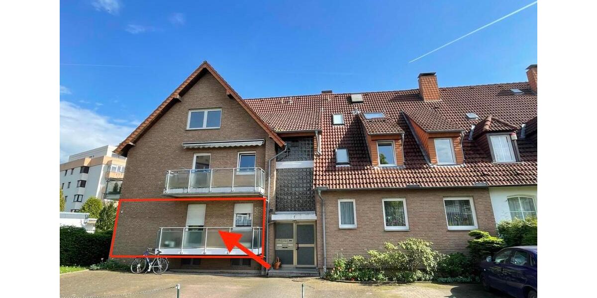 Erdgeschoßwohnung Bad Pyrmont - 2 Zimmer, 59 m&sup2;, 620&euro; | Angebot:24638732