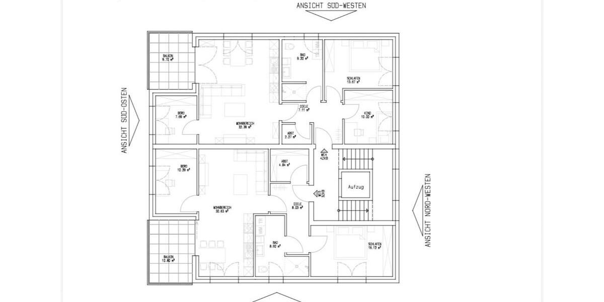 Etagenwohnung Schwalmstadt - 3 Zimmer, 81 m&sup2;, 1.025&euro; | Angebot:24488853