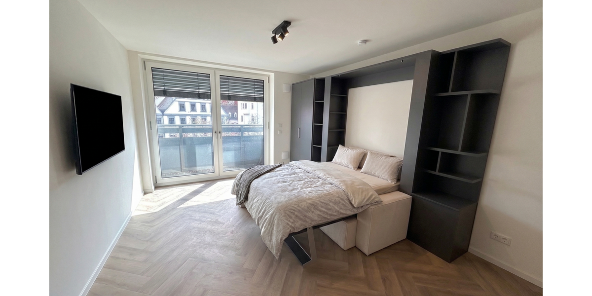 Etagenwohnung Augsburg Innenstadt - 1 Zimmer, 35 m&sup2;, 930&euro; | Angebot:26162381