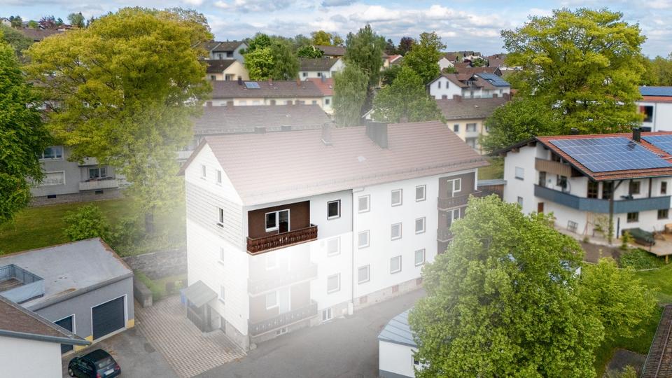 Etagenwohnung Regen - 3 Zimmer, 81 m&sup2;, 650&euro; | Angebot:26409137