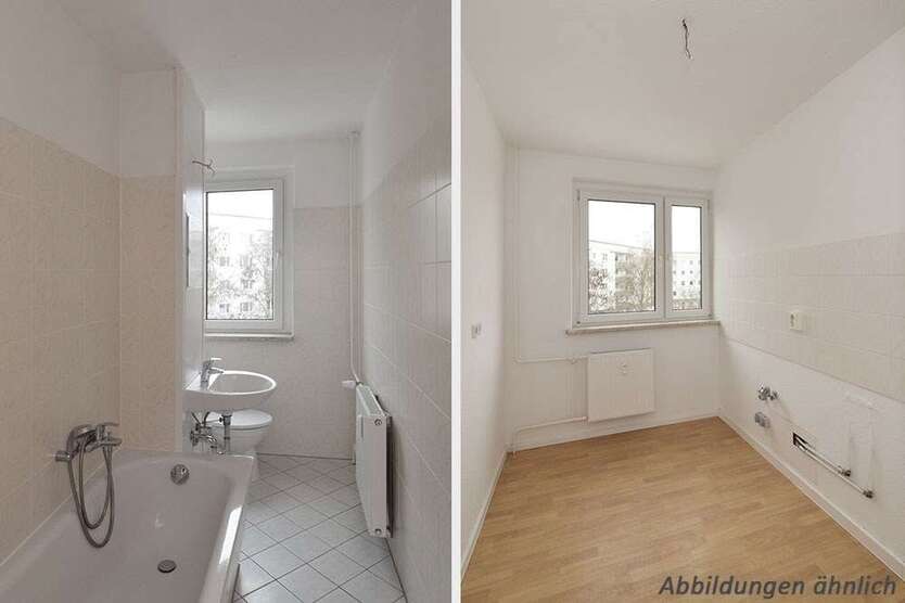 Wohnung zum Mieten in Halle (Saale) 351,19 € 60.76 m² 3 zimmer