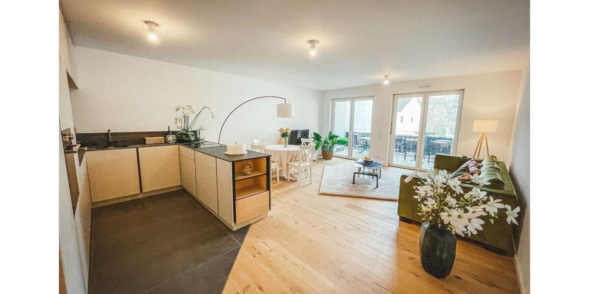 Bingen-Stadt - (Teil-)Möblierte 3ZKB Neubau-Wohnung mit großem Balkon 3 zimmer