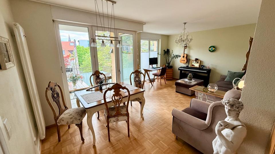 Wohnen auf Zeit Freiburg im Breisgau Herdern - 2 Zimmer, 60 m&sup2;, 1.100&euro; | Angebot:26257819