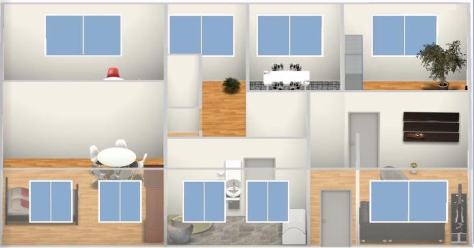 Etagenwohnung Dörphof - 4 Zimmer, 150 m&sup2;, 800&euro; | Angebot:25763194