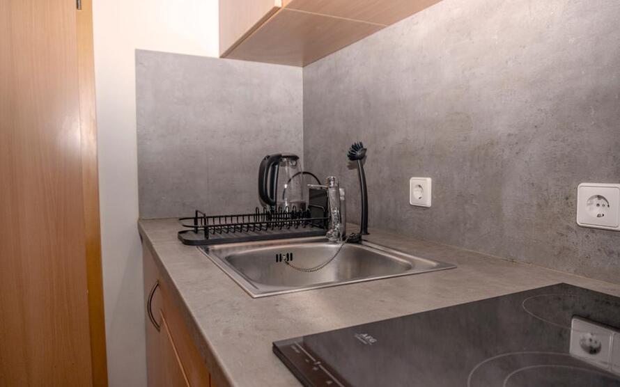 1-Zimmer City Apartment mit Wlan, TV, DuscheWC, Küche, Waschmaschine, Trockner zimmer