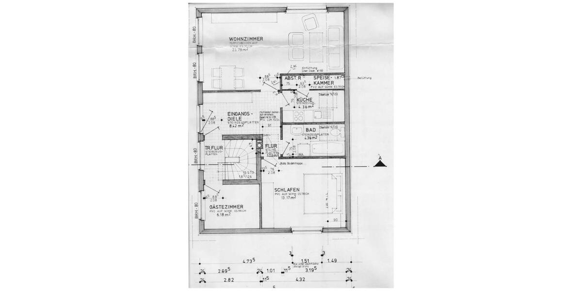 Dachgeschoßwohnung Cadenberge - 3 Zimmer, 67 m&sup2;, 490&euro; | Angebot:26617792