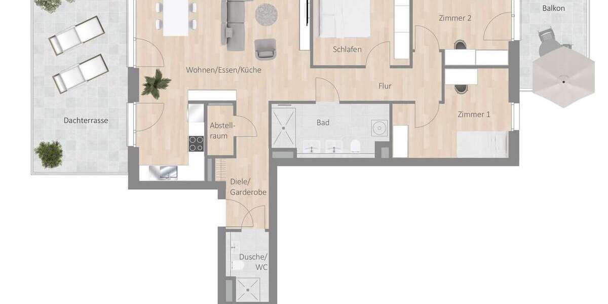 Etagenwohnung Besigheim - 4.5 Zimmer, 121 m&sup2;, 2.080&euro; | Angebot:27071263