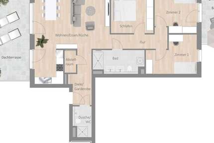 Wohnung Besigheim - 4.5 Zimmer, 121 m&sup2;, 2.080&euro; | Angebot:27071263