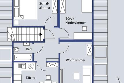 Wohnung Eutin - 3 Zimmer, 65 m&sup2;, 830&euro; | Angebot:25145010
