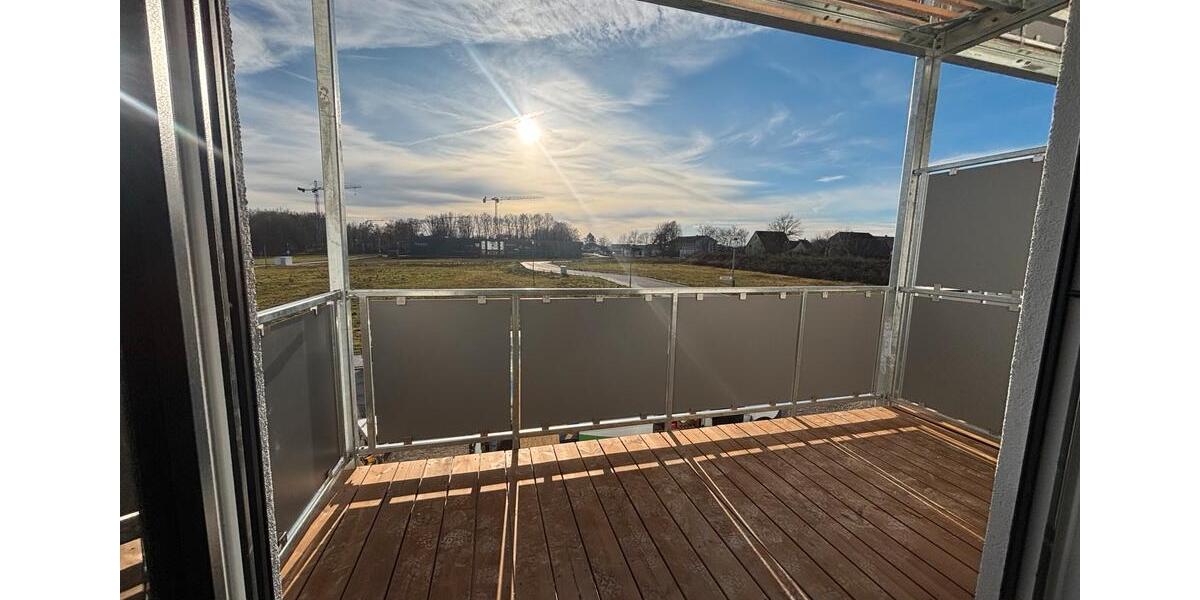 Neubau: 2 Zimmer Wohnung mit Balkon und Stellplatz 2 zimmer