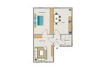 Etagenwohnung Duisburg Walsum - 2.5 Zimmer, 50 m&sup2;, 438&euro; | Angebot:24375179