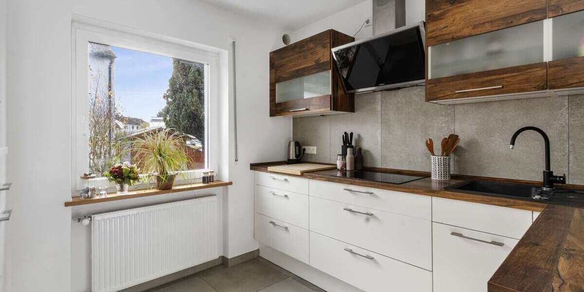 Stil & Harmonie | Modern mit Süd-Westgarten & Einbauküche - 3.5 Geisenfeld | Angebot:24790608