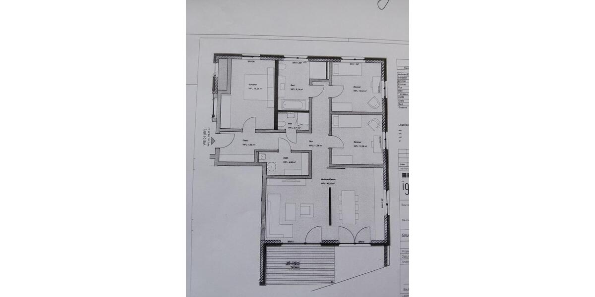Erdgeschoßwohnung Plau am See - 4 Zimmer, 116 m&sup2;, 1.390&euro; | Angebot:25907363
