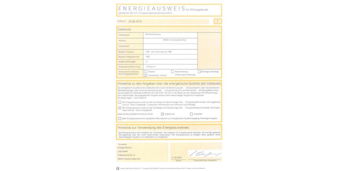 Dachgeschoßwohnung Annaberg-Buchholz Buchholz - 3 Zimmer, 103 m&sup2;, 430&euro; | Angebot:20567253