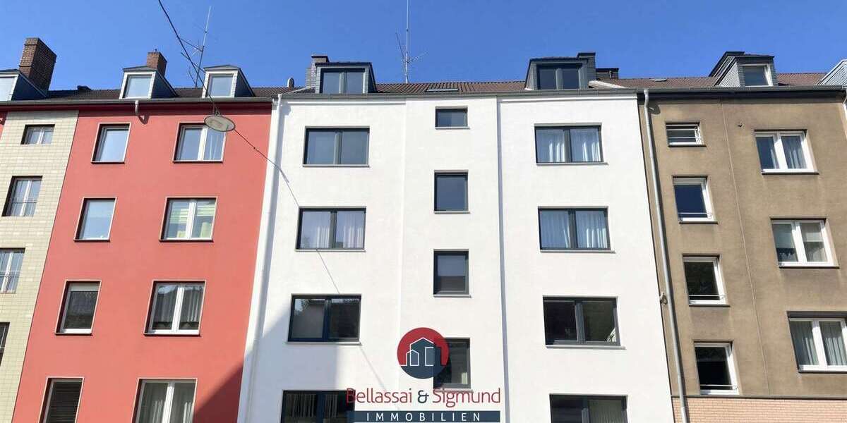 Etagenwohnung Krefeld Cracau - 2 Zimmer, 37 m&sup2;, 375&euro; | Angebot:27055109