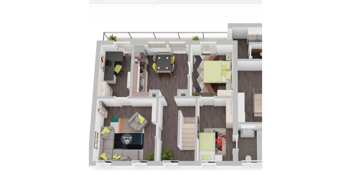 Etagenwohnung Steinen - 4 Zimmer, 110 m&sup2;, 1.300&euro; | Angebot:25046523