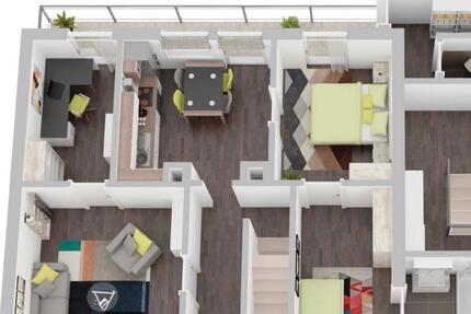 Wohnung Steinen - 4 Zimmer, 110 m&sup2;, 1.300&euro; | Angebot:25046523