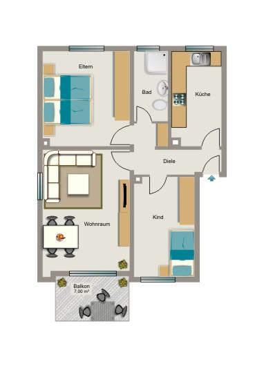 Traumhafte Etagenwohnung in Kamp-Lintfort - Hochwertiges Wohnerlebnis in Top-Lage! zimmer