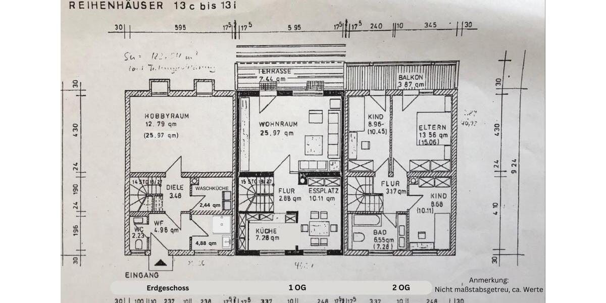 Reihenhaus Haimhausen - 6 Zimmer, 148 m&sup2;, 2.300&euro; | Angebot:26700057