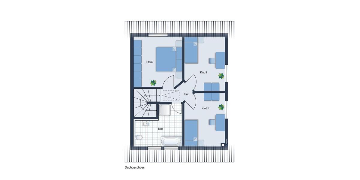Doppelhaushälfte Emstek - 4 Zimmer, 100 m&sup2;, 1.250&euro; | Angebot:25850635