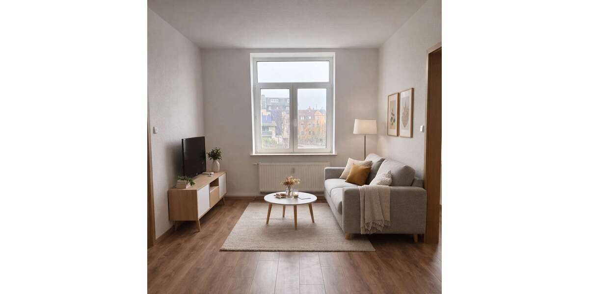 Etagenwohnung Plauen Bahnhofsvorstadt - 2 Zimmer, 41 m&sup2;, 250&euro; | Angebot:26838159