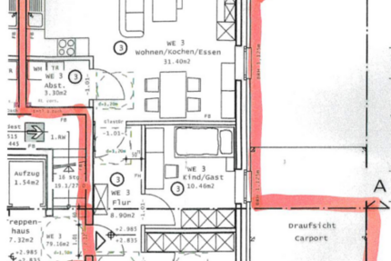 Wohnung Wassenberg - 3 Zimmer, 79 m&sup2;, 948&euro; | Angebot:26974589