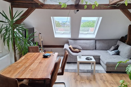 Maisonettewohnung im Dachgeschoss mit Blick über Bayreuth 2 zimmer