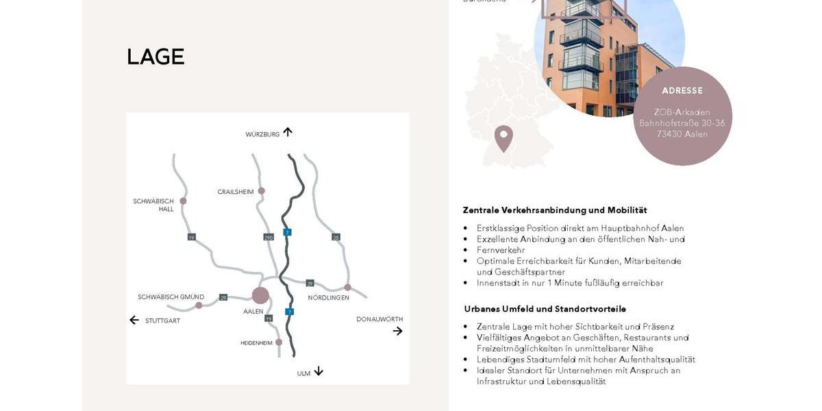 Attraktive EG Gewerbefläche zimmer