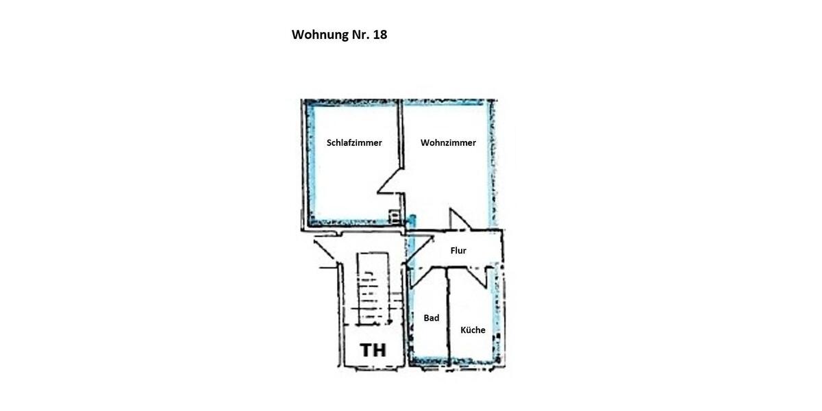 Etagenwohnung Oelsnitz (Vogtland) - 2 Zimmer, 49 m&sup2;, 275&euro; | Angebot:25230900