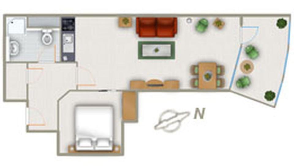 Exklusive möbl. Wohnung mit Seeblick, Pool und Sauna in Cuxhaven