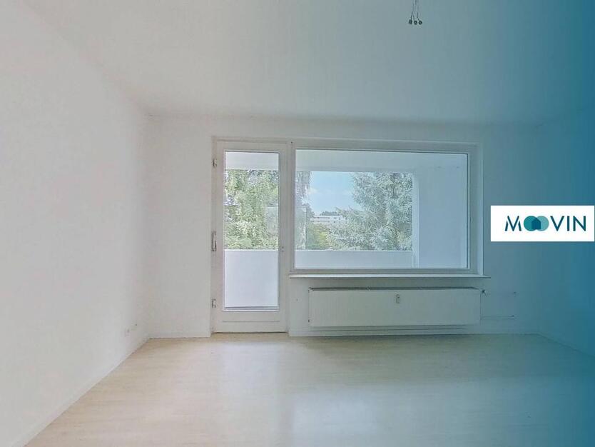 Intelligent geschnittene 3-Zimmer-Wohnung mit BALKON und EBK