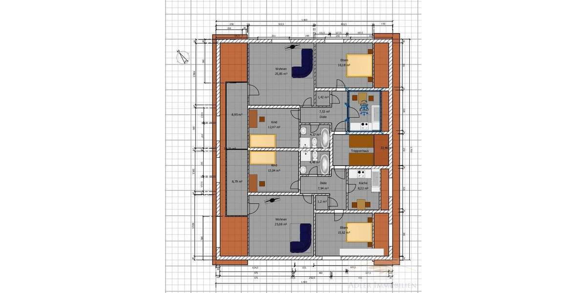 Etagenwohnung Altena / Altroggenrahmede Rahmede - 3 Zimmer, 78 m&sup2;, 530&euro; | Angebot:26156302