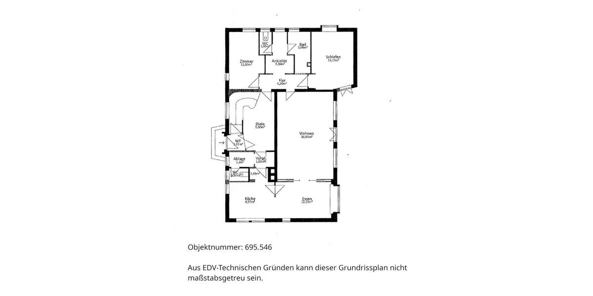 Etagenwohnung Bad Reichenhall - 3 Zimmer, 103 m&sup2;, 1.500&euro; | Angebot:26451642