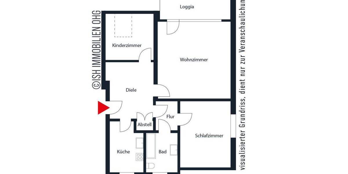 Etagenwohnung Neu Wulmstorf - 2 Zimmer, 75 m&sup2;, 840&euro; | Angebot:26909489
