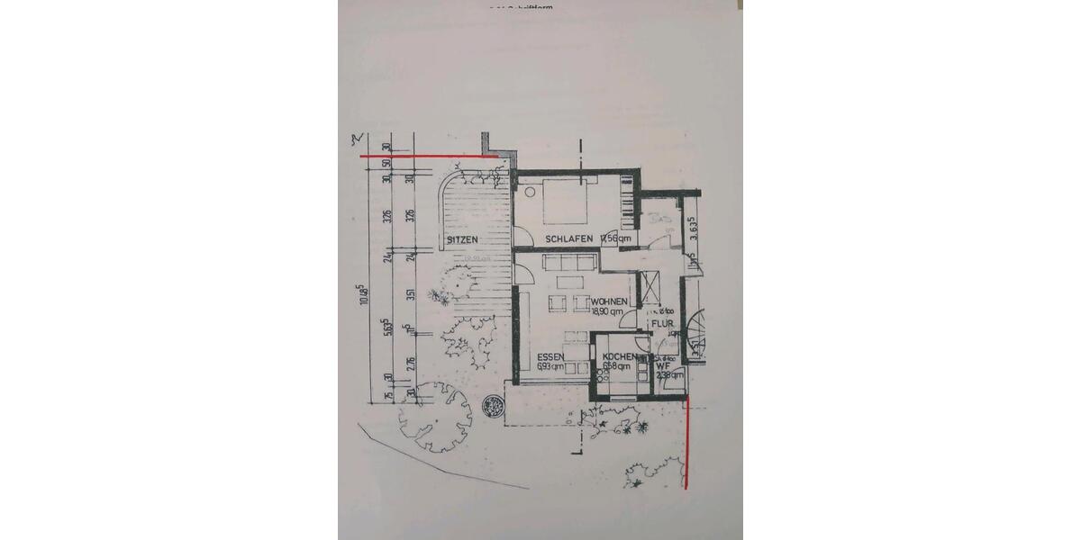 Terrassenwohnung Bad Kissingen - 2 Zimmer, 65 m&sup2;, 850&euro; | Angebot:26630180